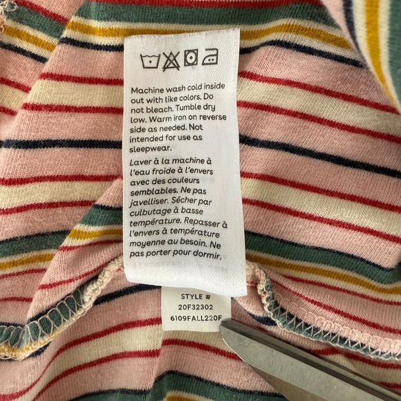 Tea Collection Striped Dress Long‎ Sleeve Casual Playwear Pink 2T - Picture 5 of 6